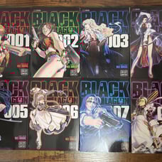 Black Lagoon Vol 1-8 Manga by Rei Hiroe (English)