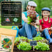 11 Heirloom Seeds for Planting Vegetables and Fruits, 4800 Survival Seed Vault