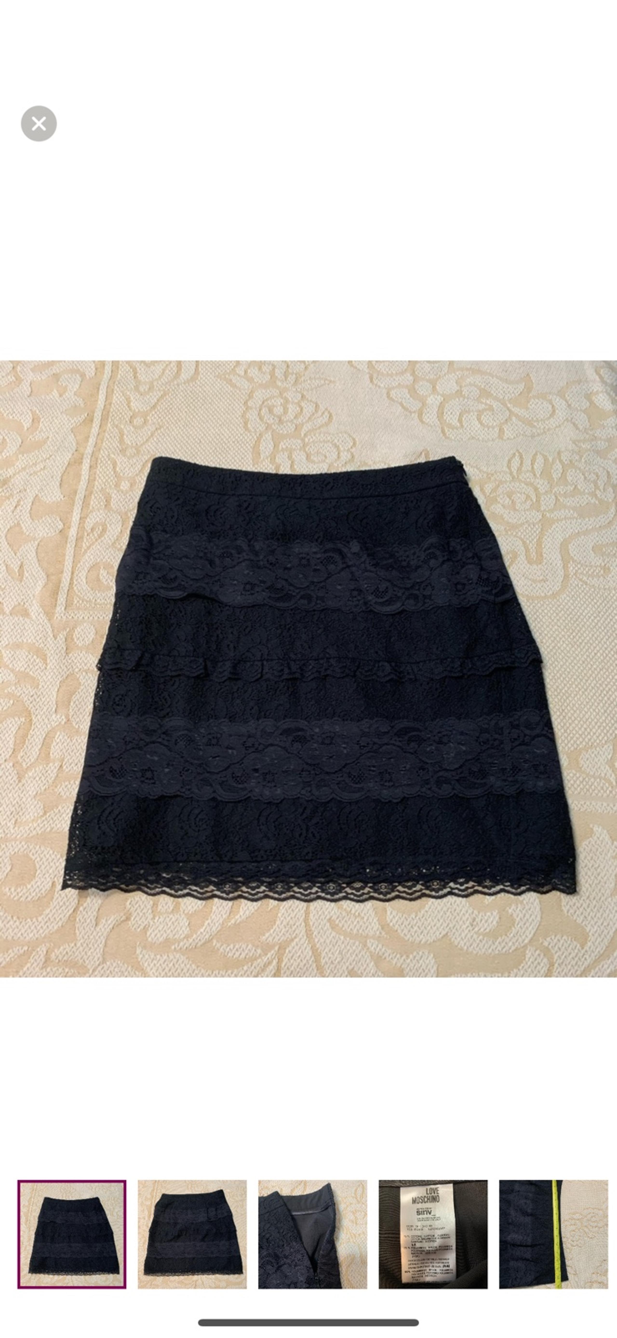 Love moschino skirt worn ones like new
