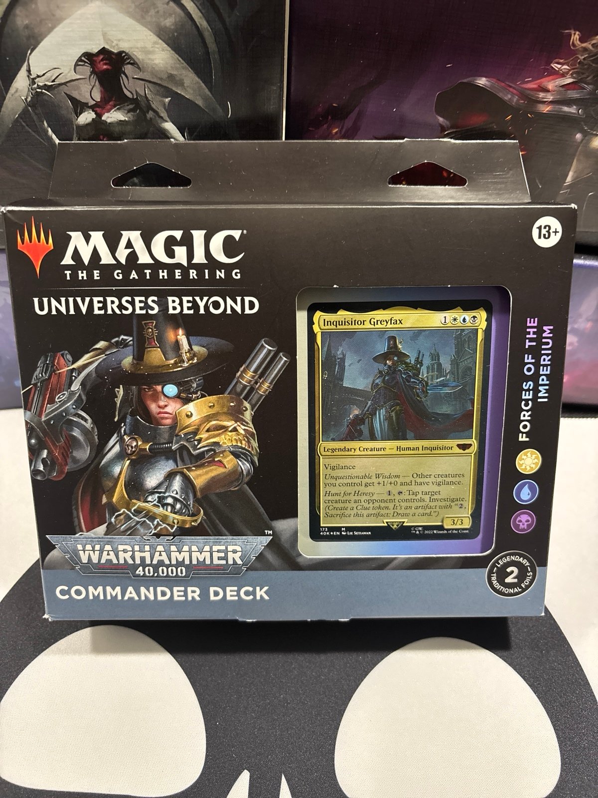 Universes Beyond: Warhammer 40,000 - Forces of the Imperium Commander Deck
