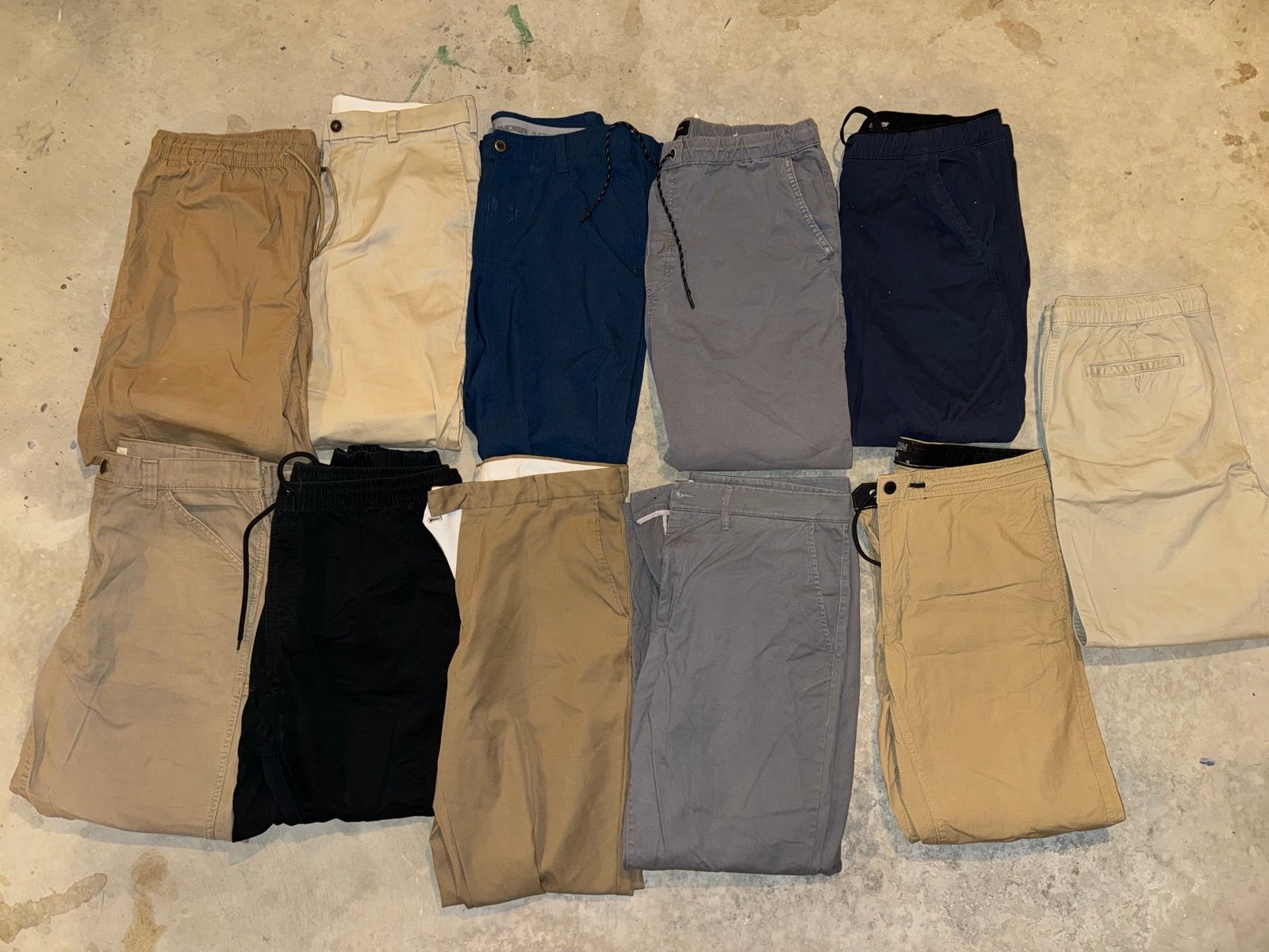 Men’s assorted pants