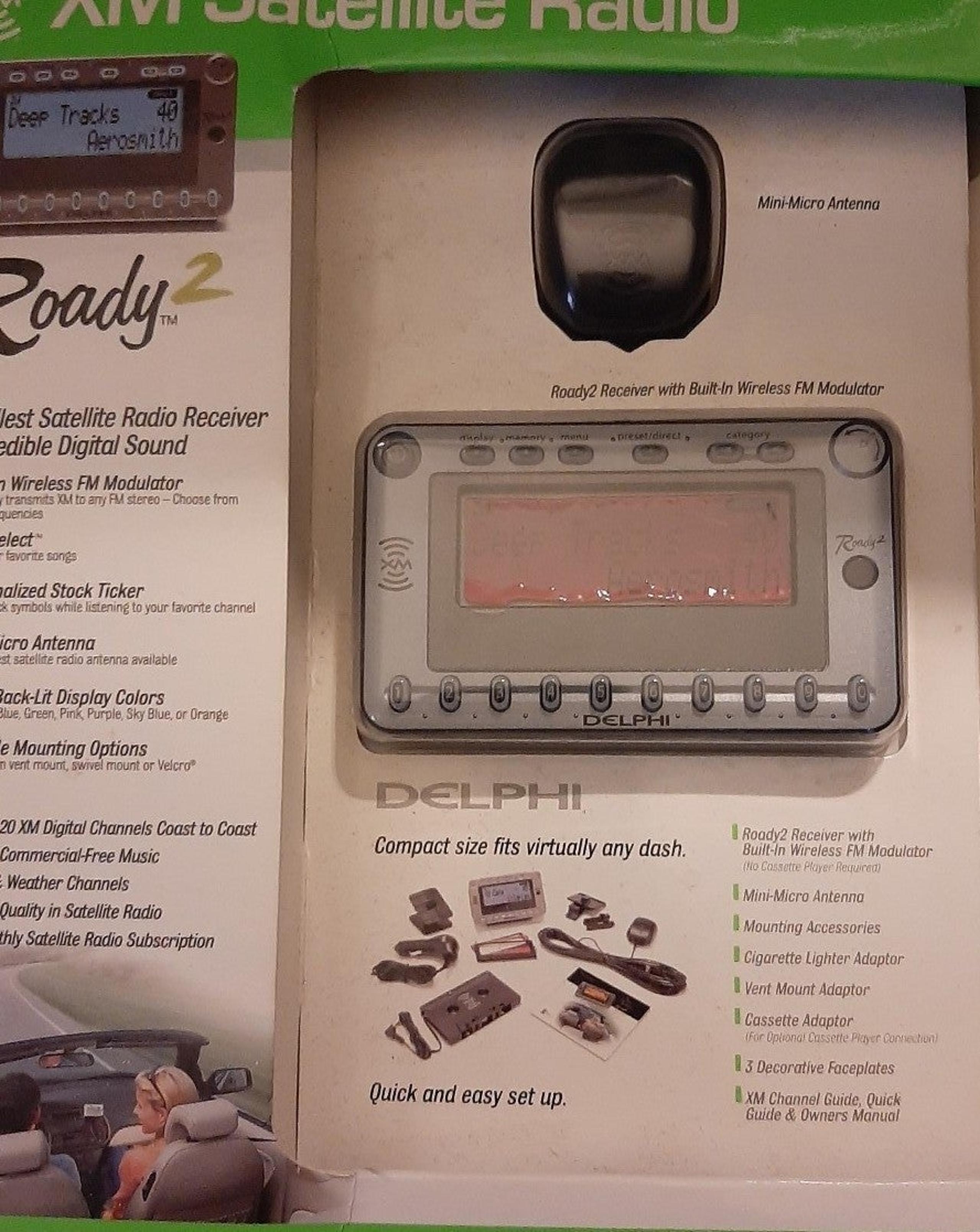 Xm satellite radio nib