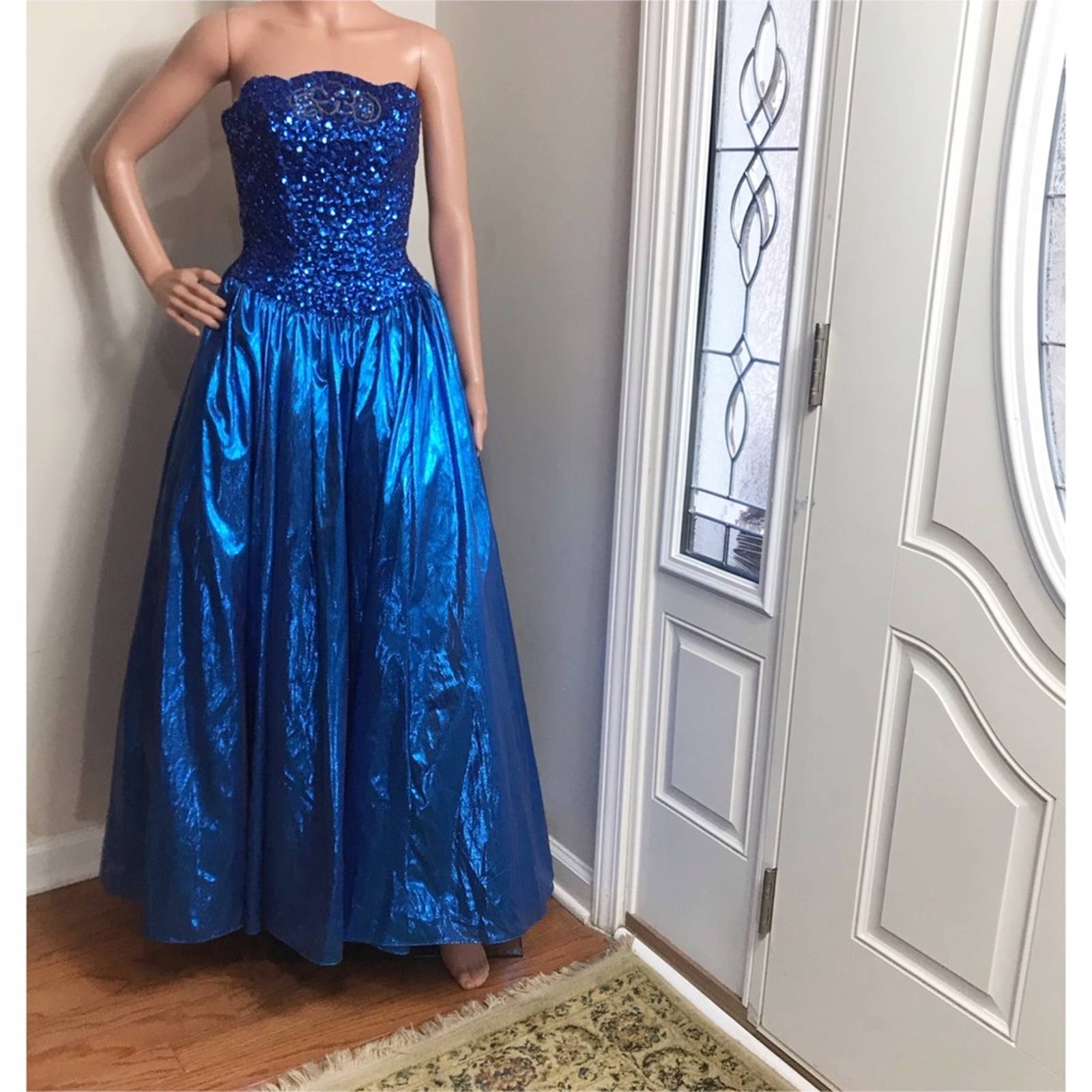 Mike Benet Vintage Strapless Gown