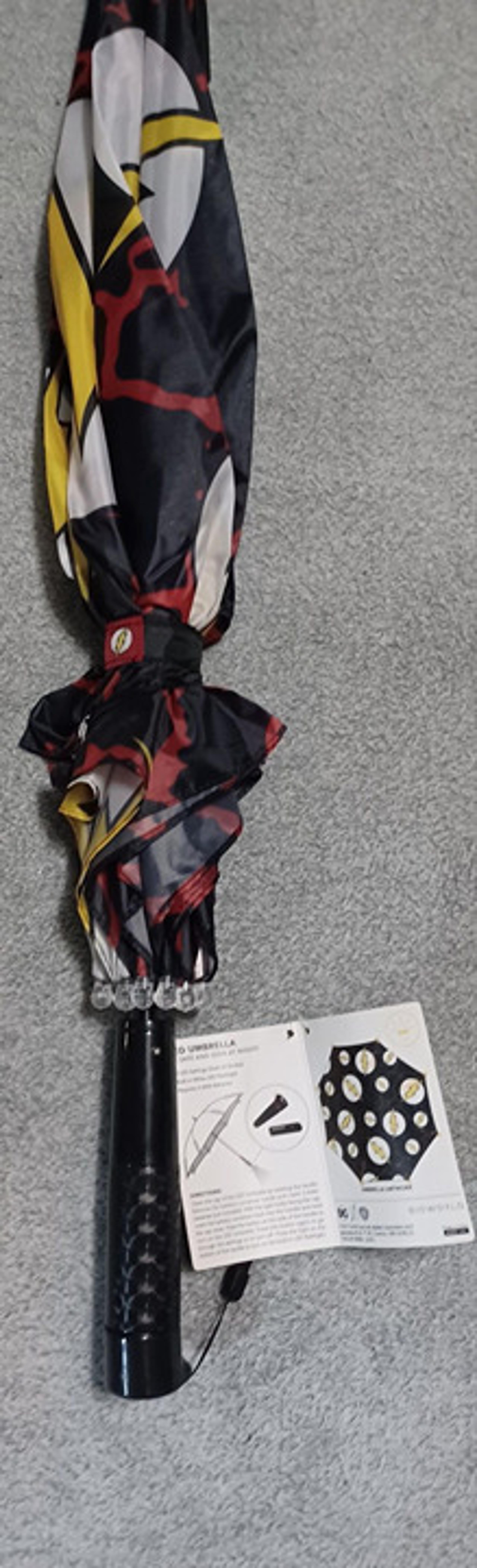 Umbrella DC Comics Flash Led Lights Up New Tags Hero Led lights