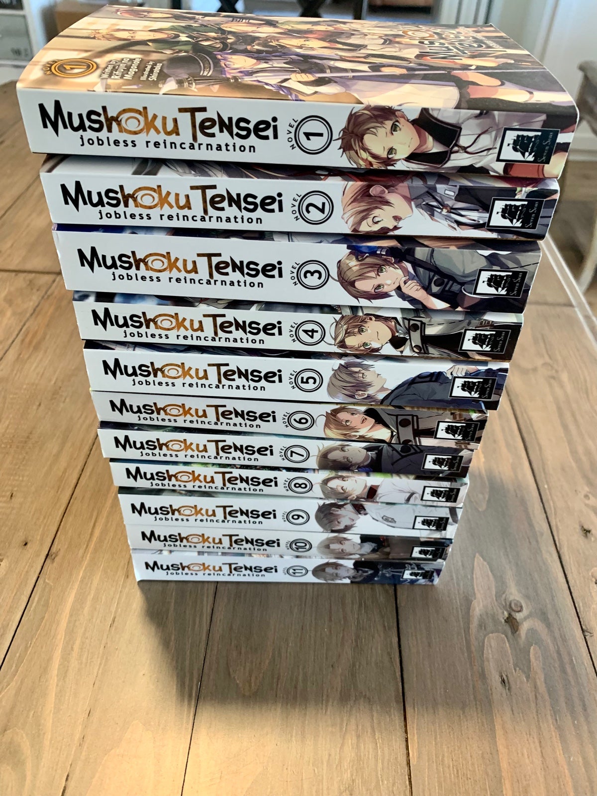 Mushoku Tensei, manga light novel lot, 1-11, cheapest English,
