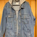 Bershka Hooded Denim Jacket