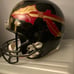 2009 FLORIDA STATE Seminoles Riddell Full Size BLACK Trophy Football Helmet