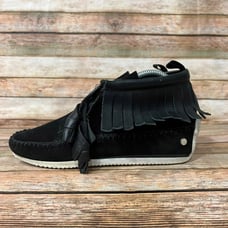 Rag & Bone Black Suede Moccasins