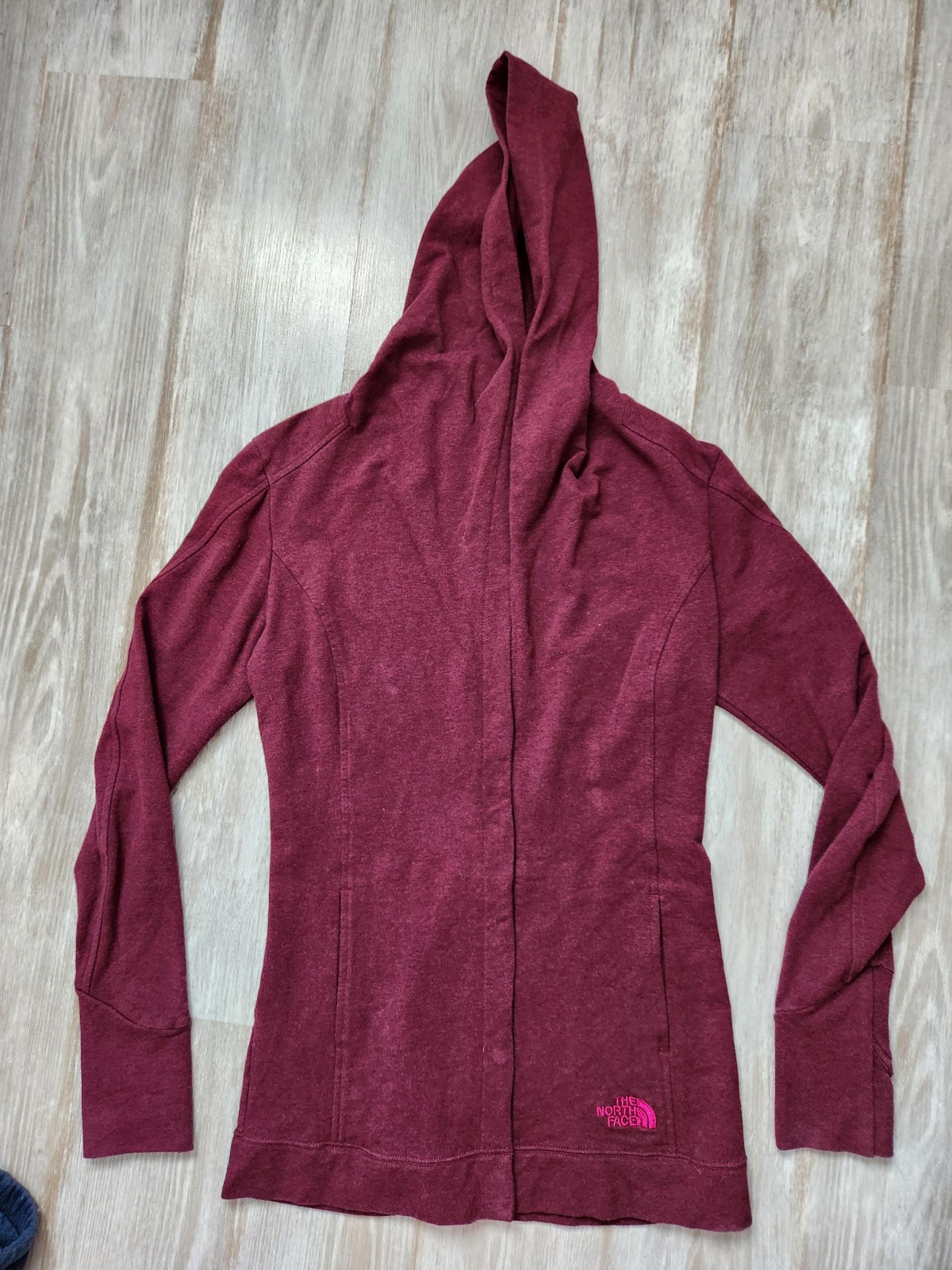 THE NORTH FACE Hooded Snap Cardigan Jacket Activewear Purple Women’s sz XS
