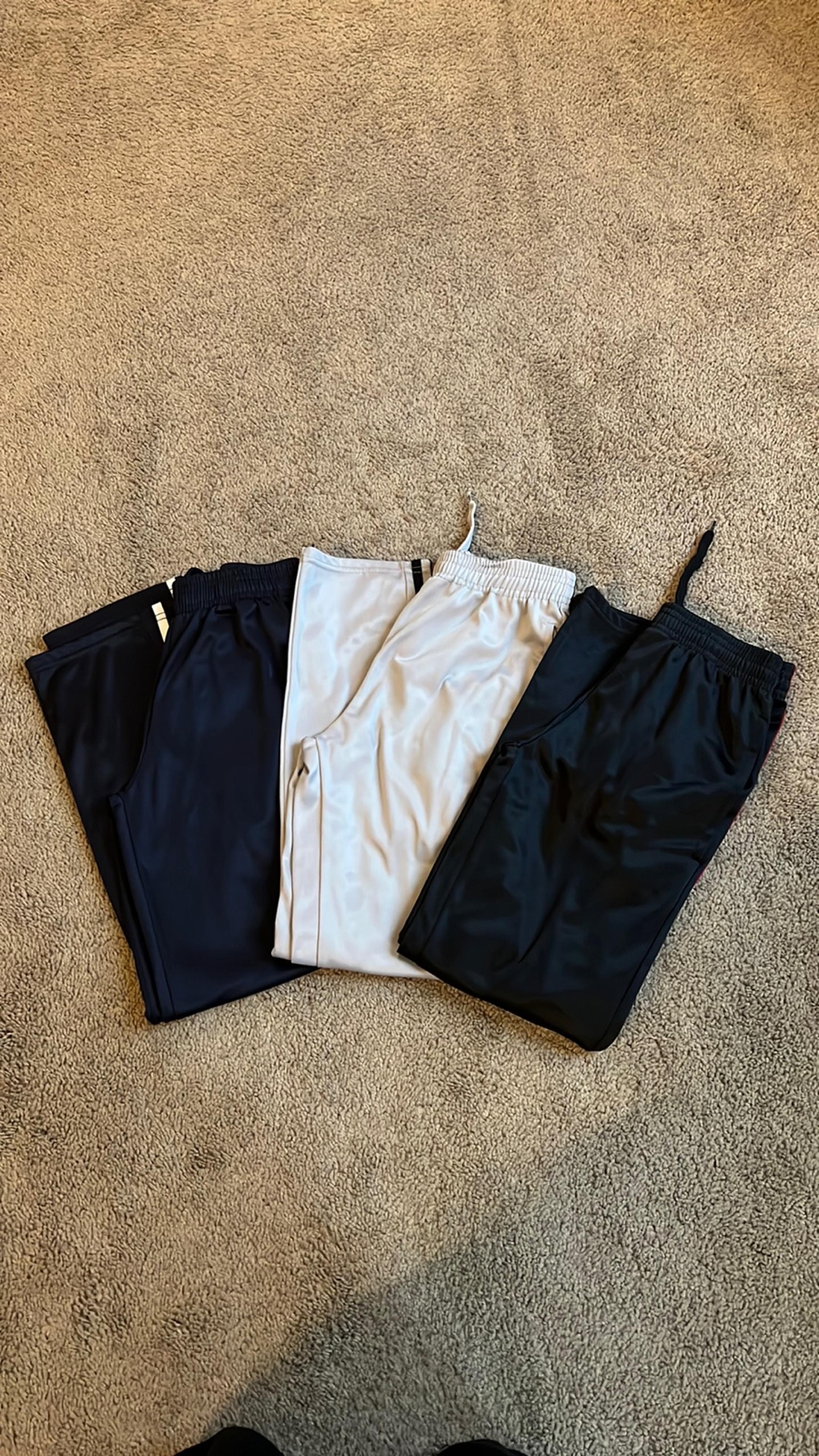 3 pairs boys track pants