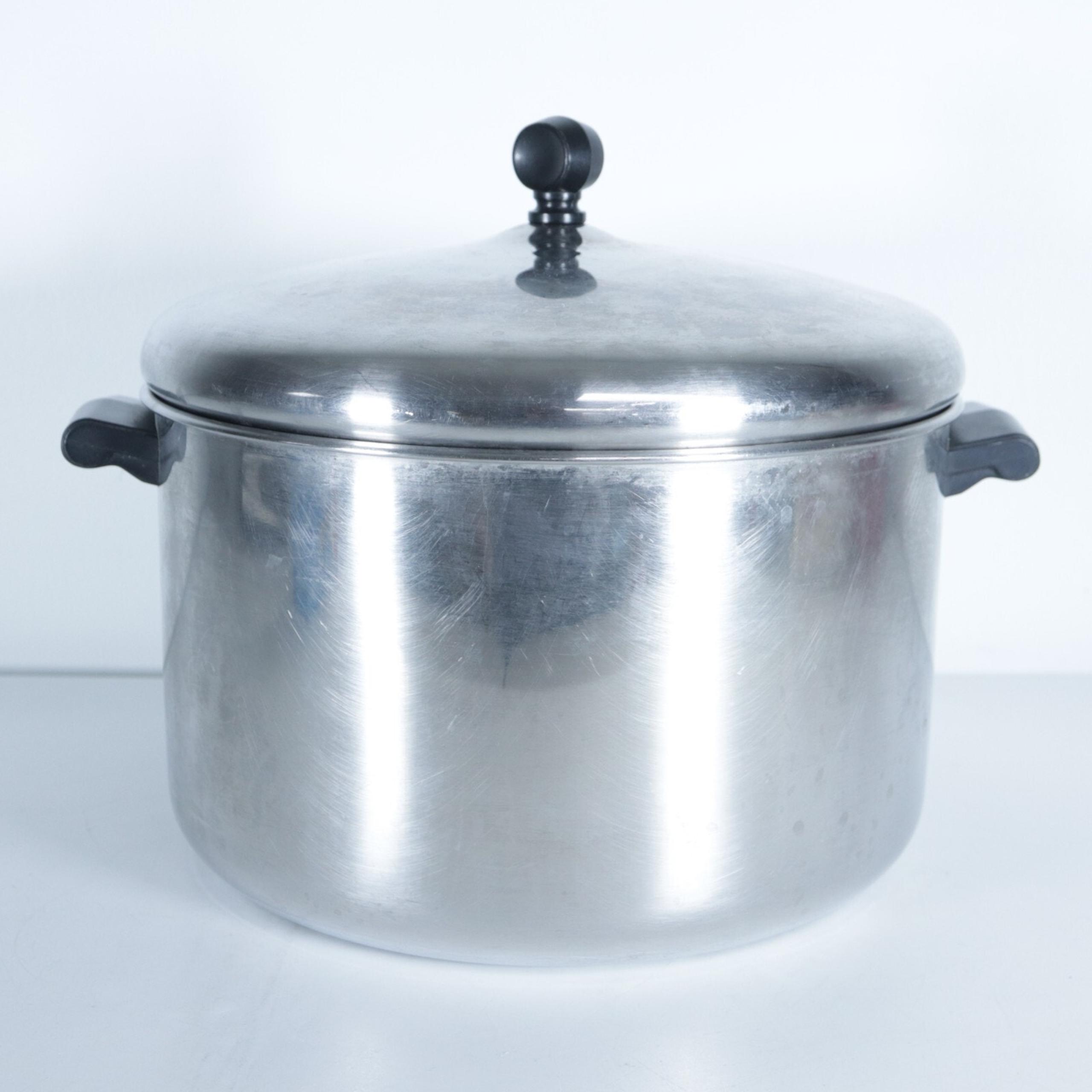FARBERWARE aluminum clad 8 QT STAINLESS STEEL STOCK POT w/ LID Bronx, NY