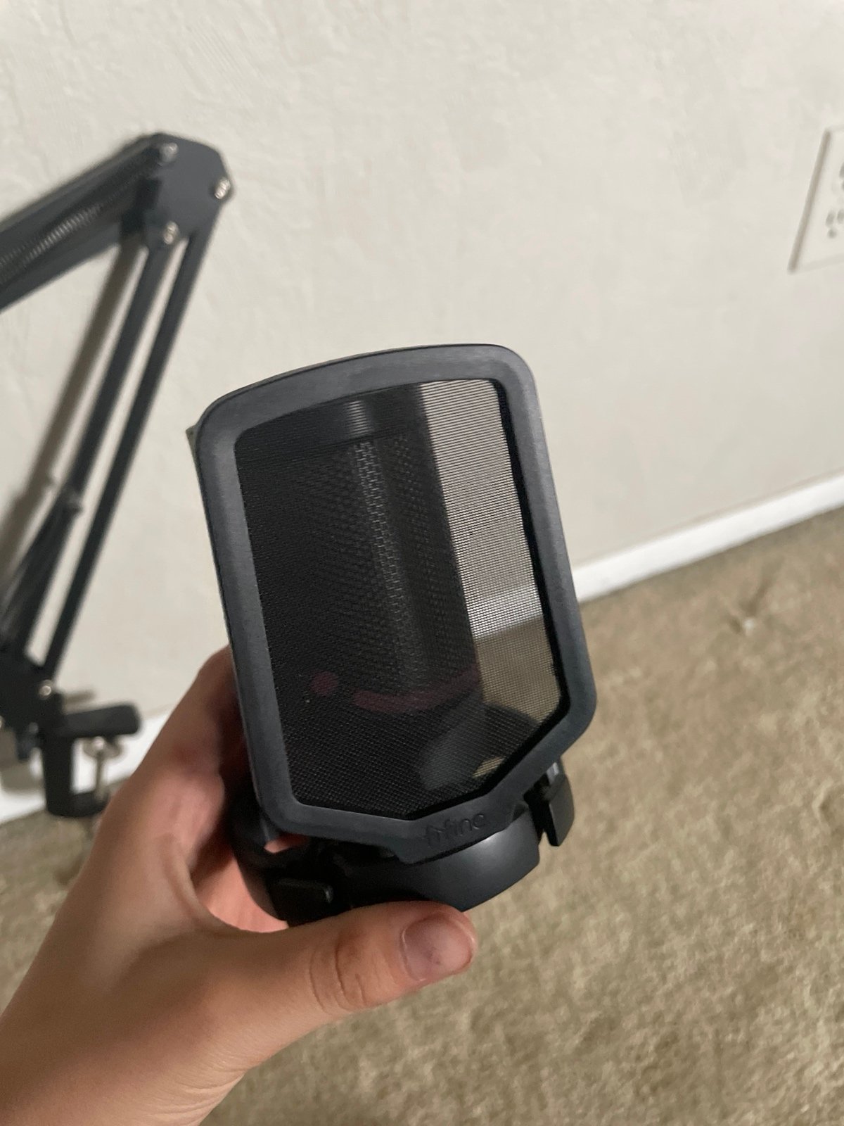LED Fifine Microphone