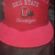 Rare mint Vintage Ohio State Buckeyes Corduroy hat withbump cap included!