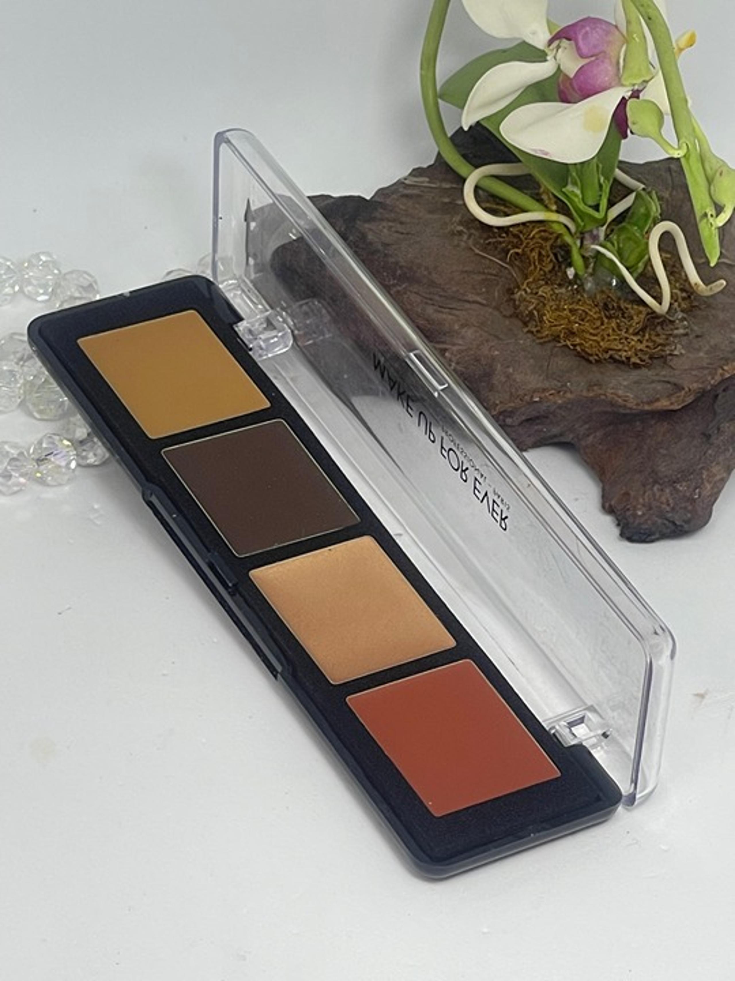 Make Up For Ever Pro Sculpting Palette 4 in 1 Face Contouring Palette- # 50 Dark