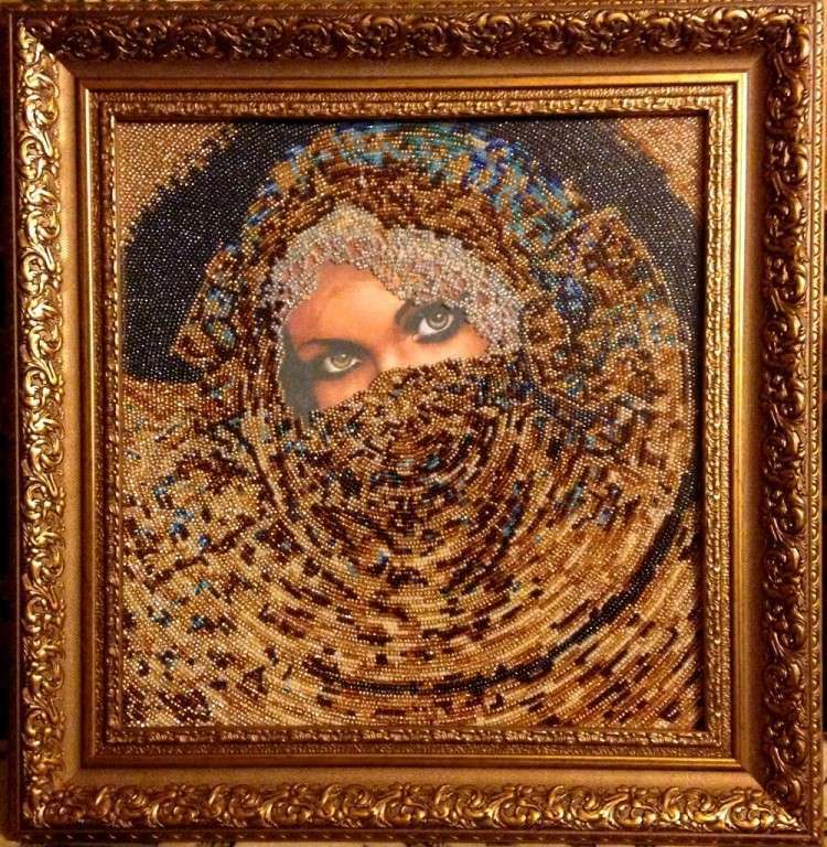 Bead Embroidery Kit by ABRIS ART - Scheherazade