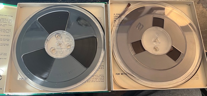 Blue Oyster Cult 1980 Live Concert Reel to Reel Tapes 7 Audiotape Brand-reuse