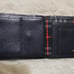 Burberry Navy Leather Wallet
