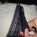 Burberry Navy Leather Wallet