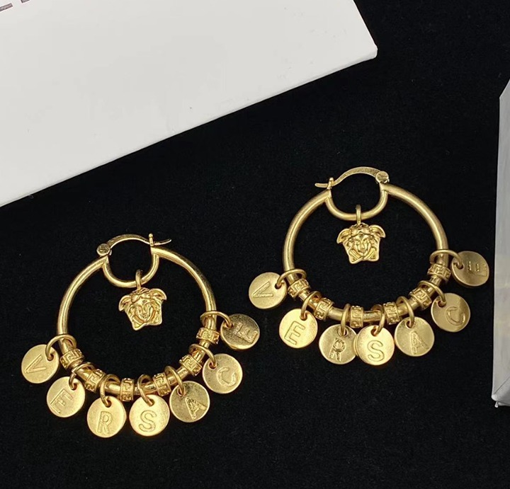 versace earrings