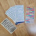 Sticko alphabet stickers