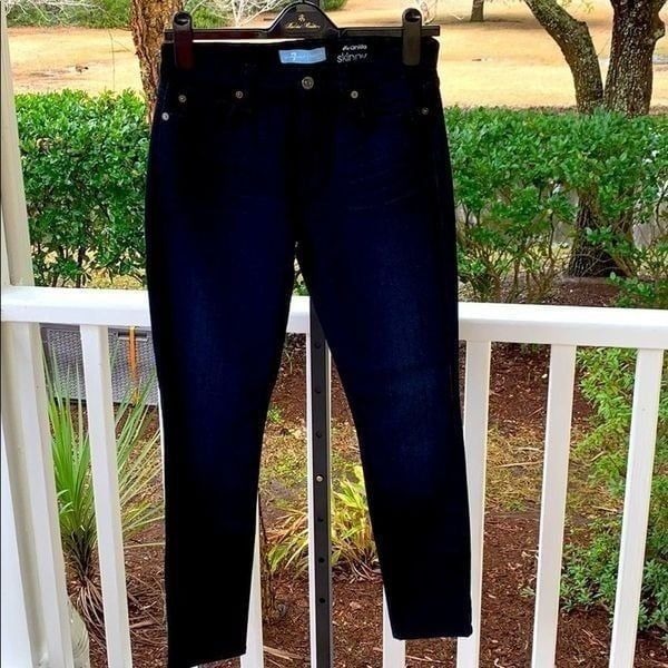 7 For All Mankind b(air) The Ankle Skinny