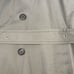 VINTAGE LONDON FOG MAINCOATS USA MEN'S TAN DOUBLE BREASTED TIE LINED COAT 42L