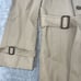 VINTAGE LONDON FOG MAINCOATS USA MEN'S TAN DOUBLE BREASTED TIE LINED COAT 42L