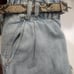 NWT Zara HIGH-WAISTED BELTED BAGGY PAPERBAG Z1975 JEANS Size 2 (fit like a 4-6)