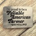 New Holland Belt Buckle Proud Farmer