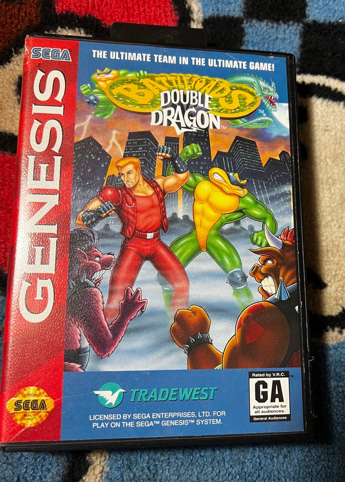 Battletoads Double Dragon for Sega Genesis (CIB)