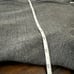 Abercrombie & Fitch Heavyweight Fleece Zip Gray Varsity Distressed Sweatshirt