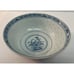 Vintage Jingdezhen China Porcelain Rice Eye Blue White Chrysanthemum Dish Set