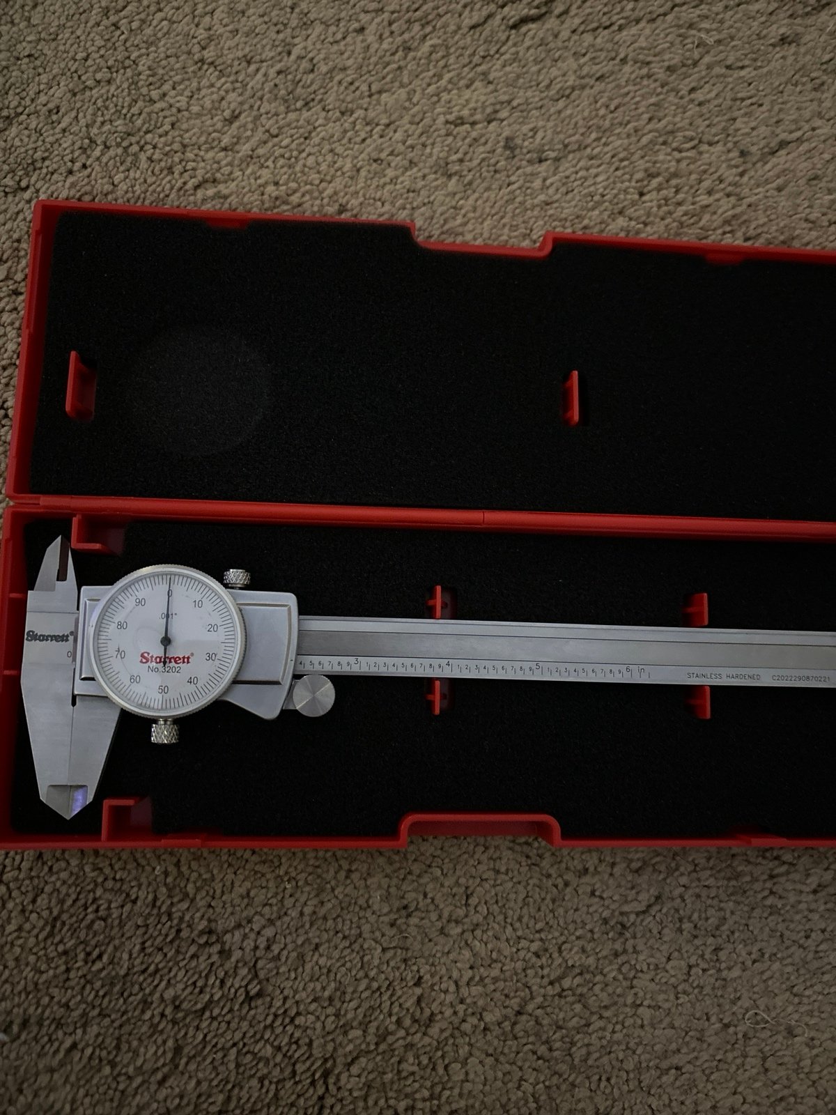 Starrett 3202-6 Dial Caliper
