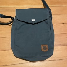 Fjallraven Greenland Pocket shoulder Bag G-1000 Adjustable crossbody blue