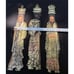 Rare 1920’s 3 Wise Men Christmas Nativity Wood Carved 23” Tall Flat Back