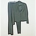 Boss Hugo Boss Suit Women Size 6/8 Blazer Pants Black Wool 2 Piece