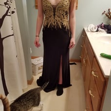 prom dress size 4