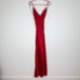 NWT SER.O.YA Amina Silk Maxi Dress in Red Size XS