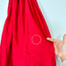 NWT SER.O.YA Amina Silk Maxi Dress in Red Size XS