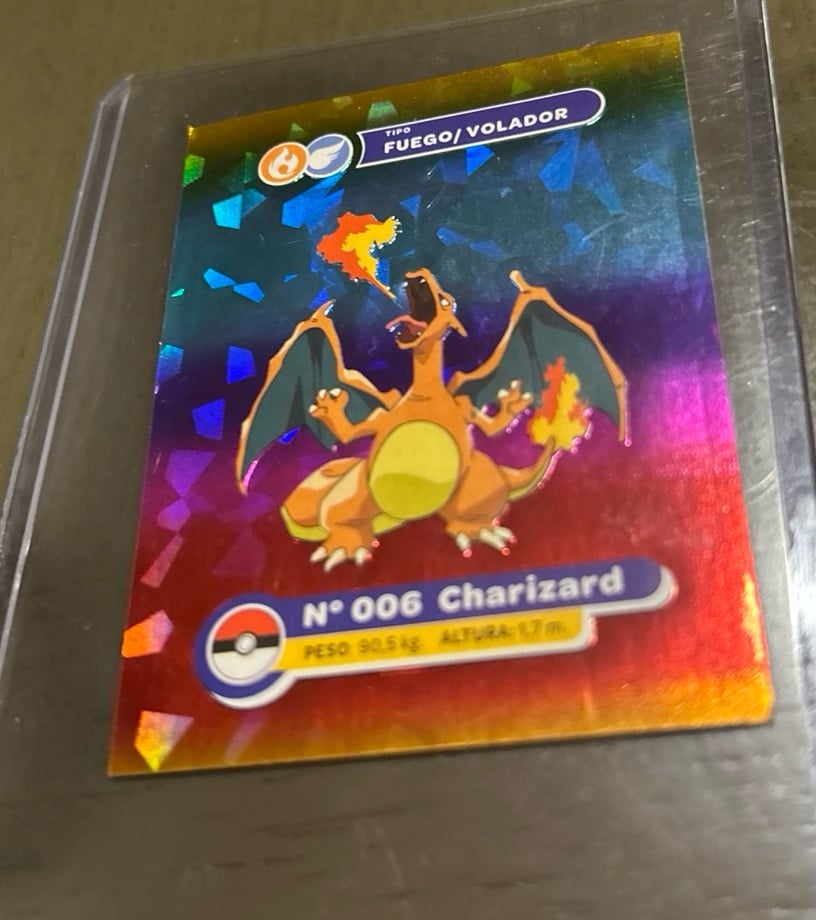 2025 POKEMON KANTO & JOHTO FH Sticker #F03 CHARIZARD Foil Variant