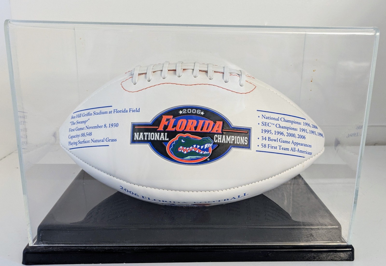 University Of Florida UF National Champions 2006 Football NCAA BCS NM FREE SHIP