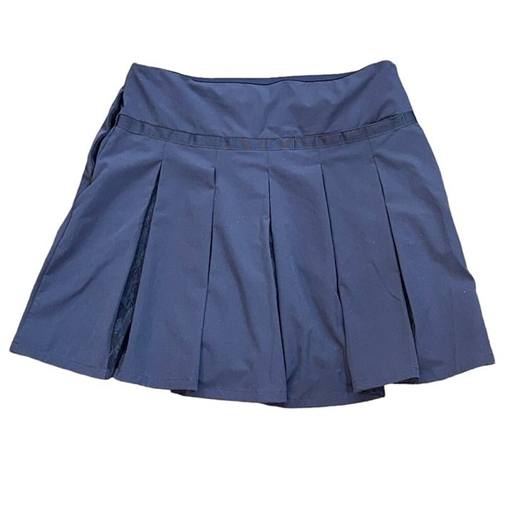 Nike FLEX 15 Pleated Lace Insert Golf Tennis Skort Plum Size Small AV3664-015
