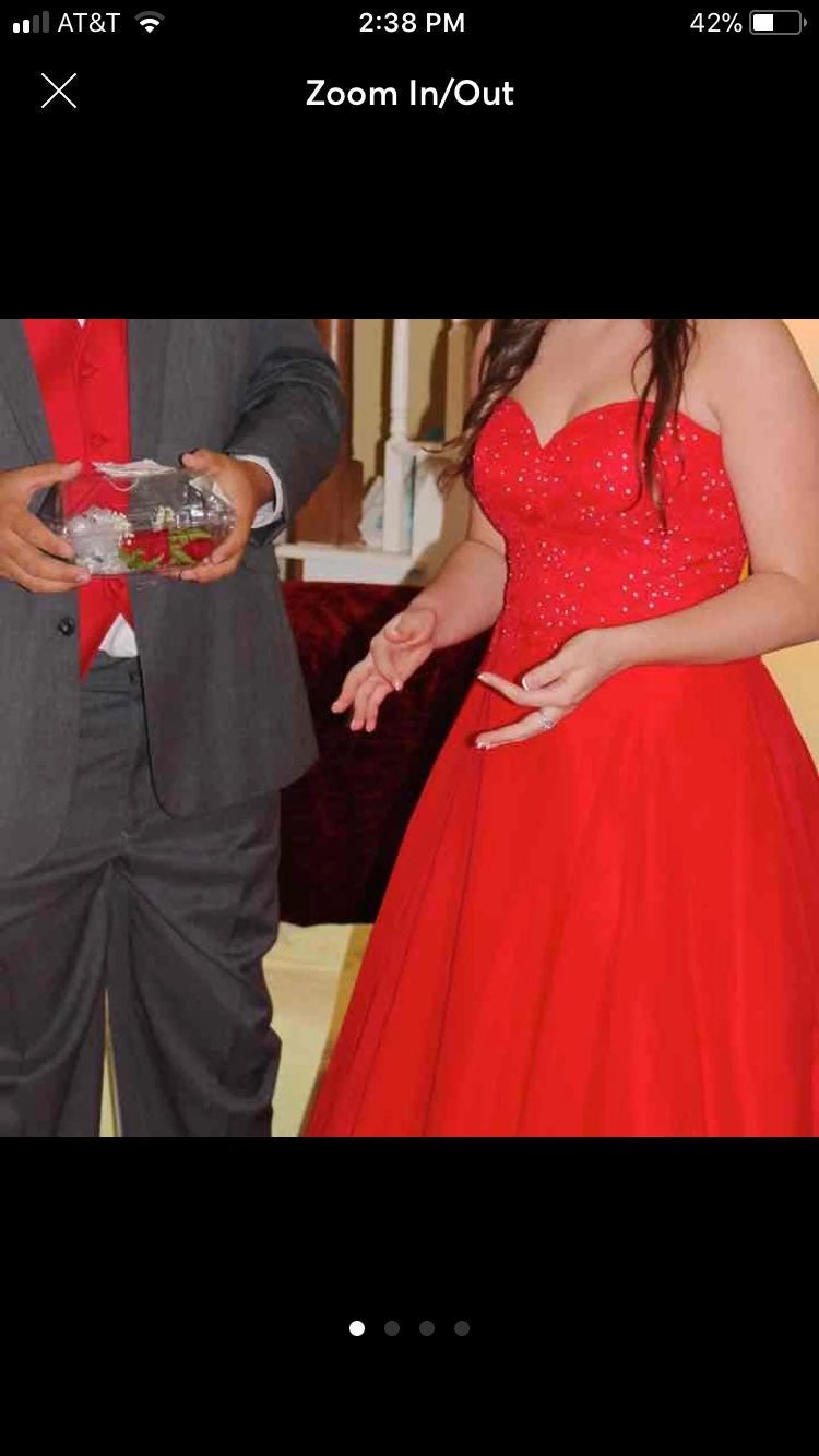 Valentine Red Prom/Formal Dress