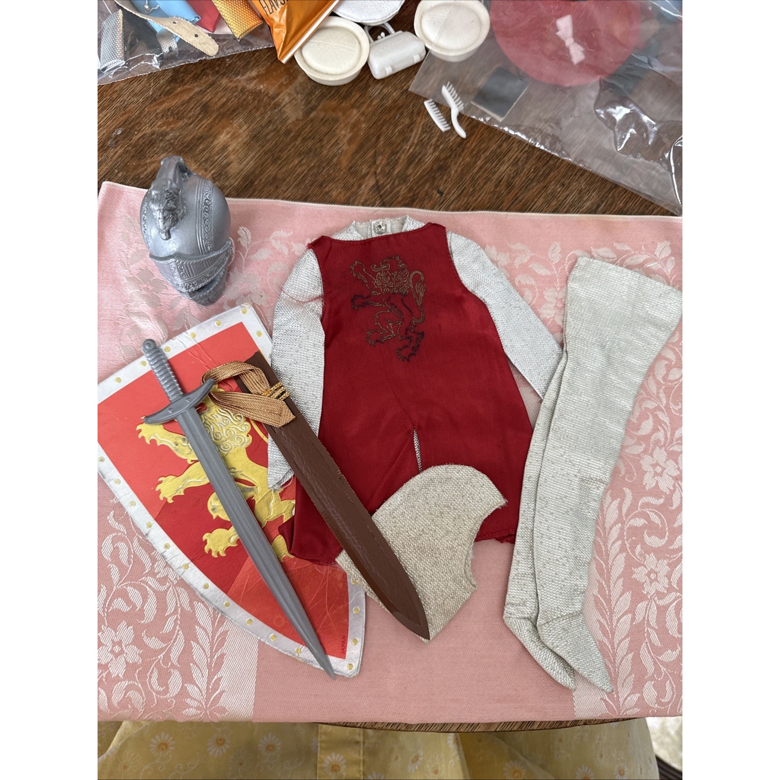 Vintage Barbie & Ken Little Theatre King Arthur Outfit #0773