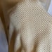 Bachrach mens beige silk blend crewneck sweater size large