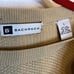Bachrach mens beige silk blend crewneck sweater size large
