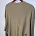 Bachrach mens beige silk blend crewneck sweater size large