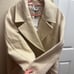 New Zara Oversized Vanilla Cream Coat Neutral Luxury Size Medium