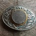 Large Silver Western Belt Buckle