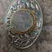 Large Silver Western Belt Buckle
